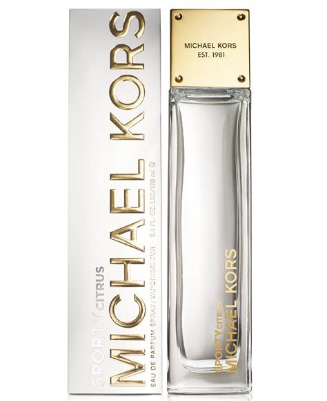 michael kors sporty citrus eau de parfum spray 3.4 oz|Michael Kors perfume kohl's.